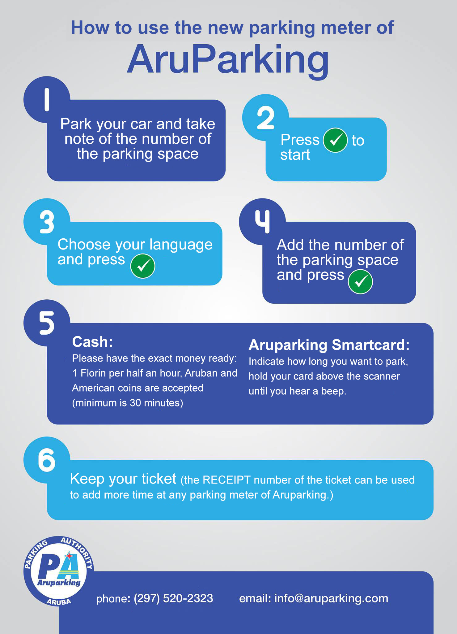 Faq Aruparking Aruparking Instructions English